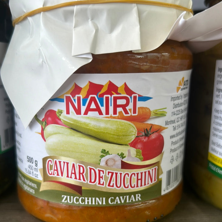 Caviar de zucchini